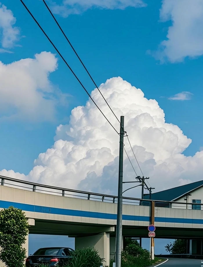 ảnh bầu trời học sinh