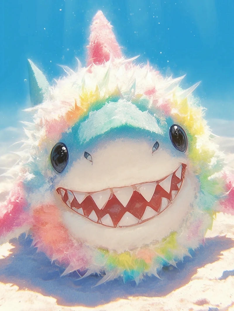 ảnh cá mập cute cute
