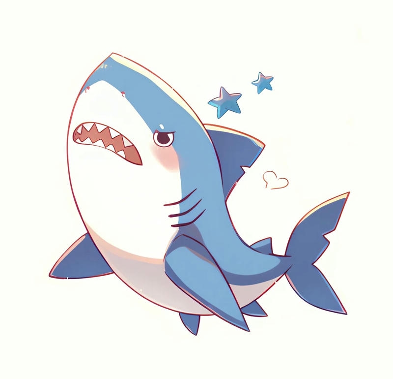 ảnh cá mập cute đẹp