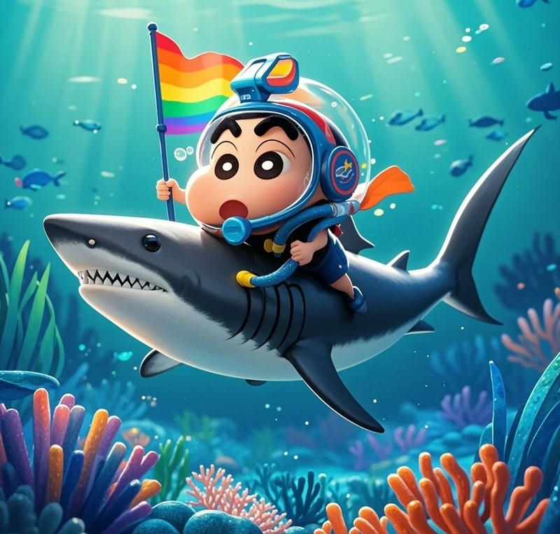 ảnh cá mập cute