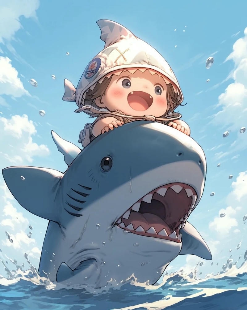 avatar cá mập cute tuyệt đẹp