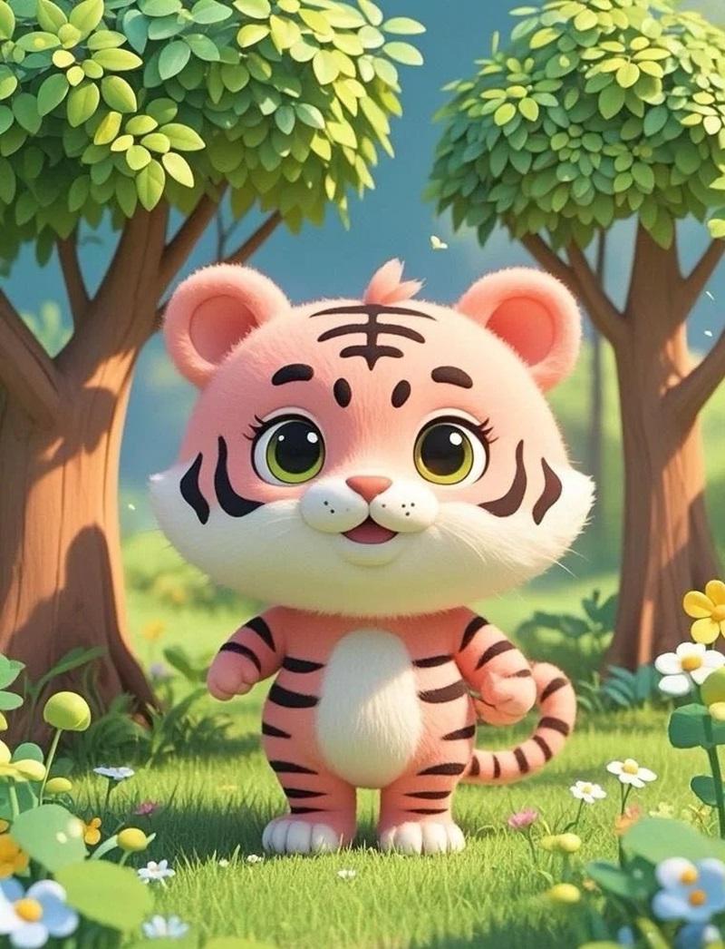 avatar hổ cute full hd