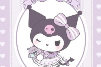 Gợi ý bộ hình nền Kuromi cute khá đơn giản cho điện thoại