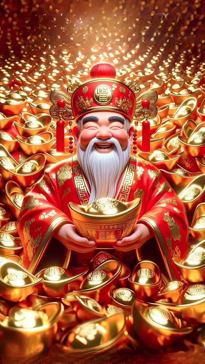hình ảnh thần tài may mắn hd