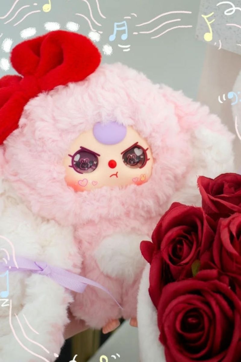 hình nền baby three hồng nhrj