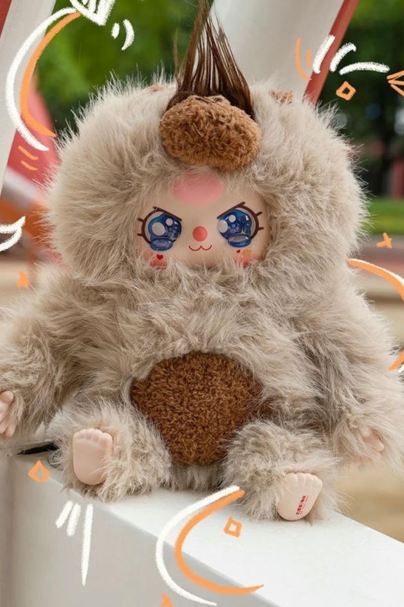 hình nền baby three mắt nước