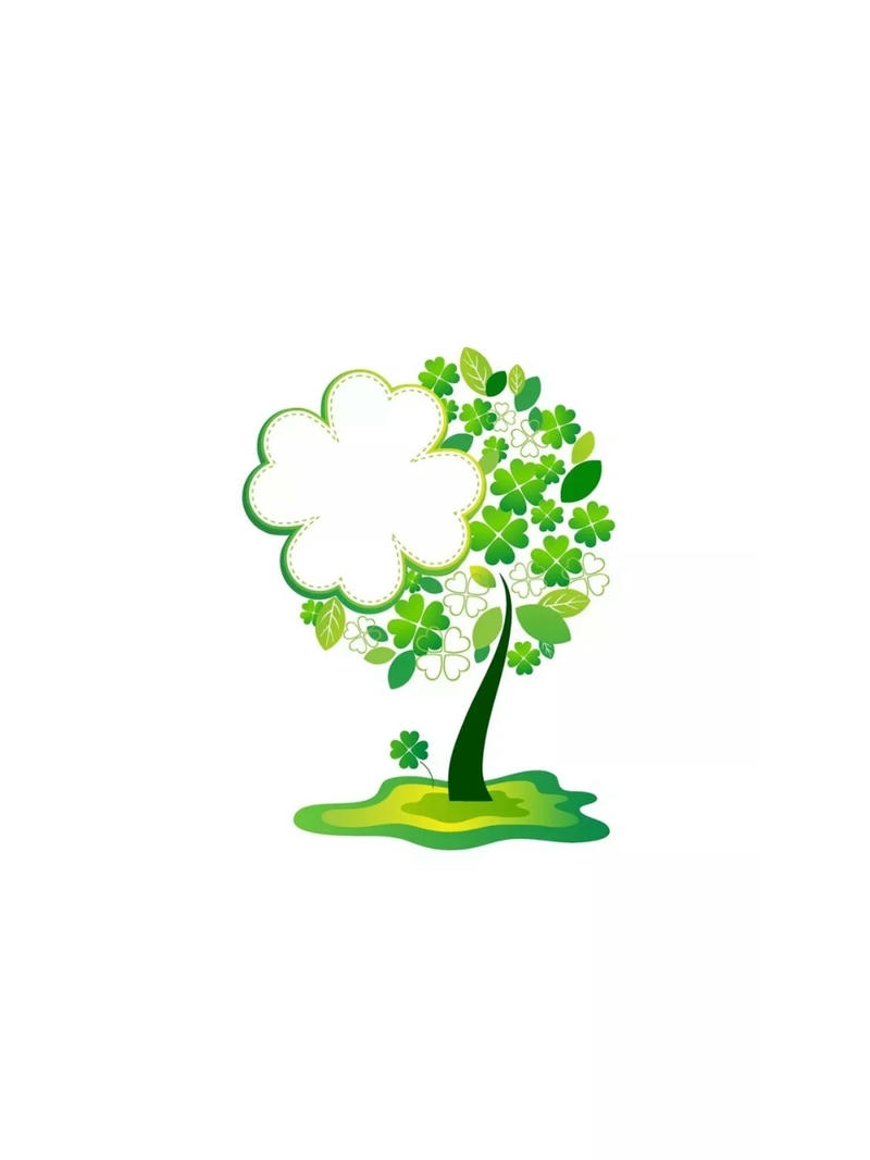 hình nền cỏ 4 lá ios