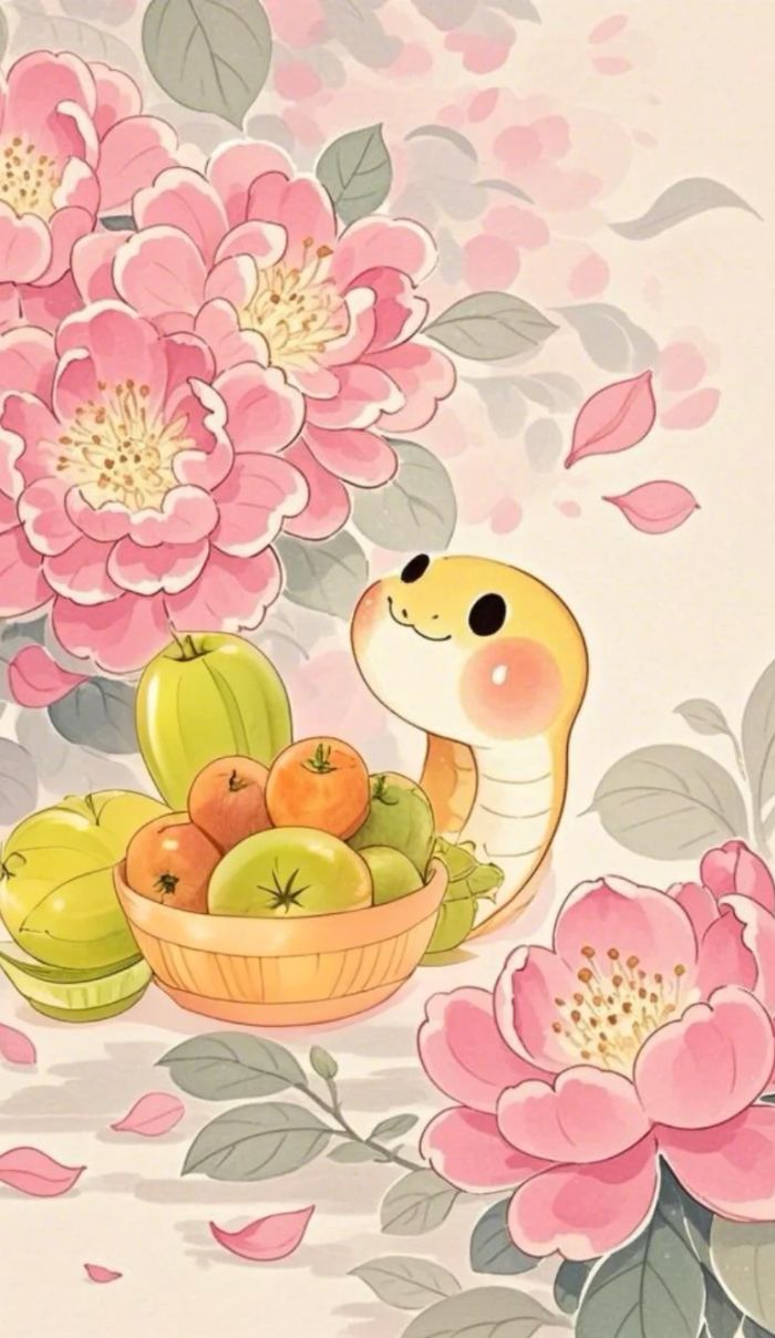 hình nền con rắn đẹp cute