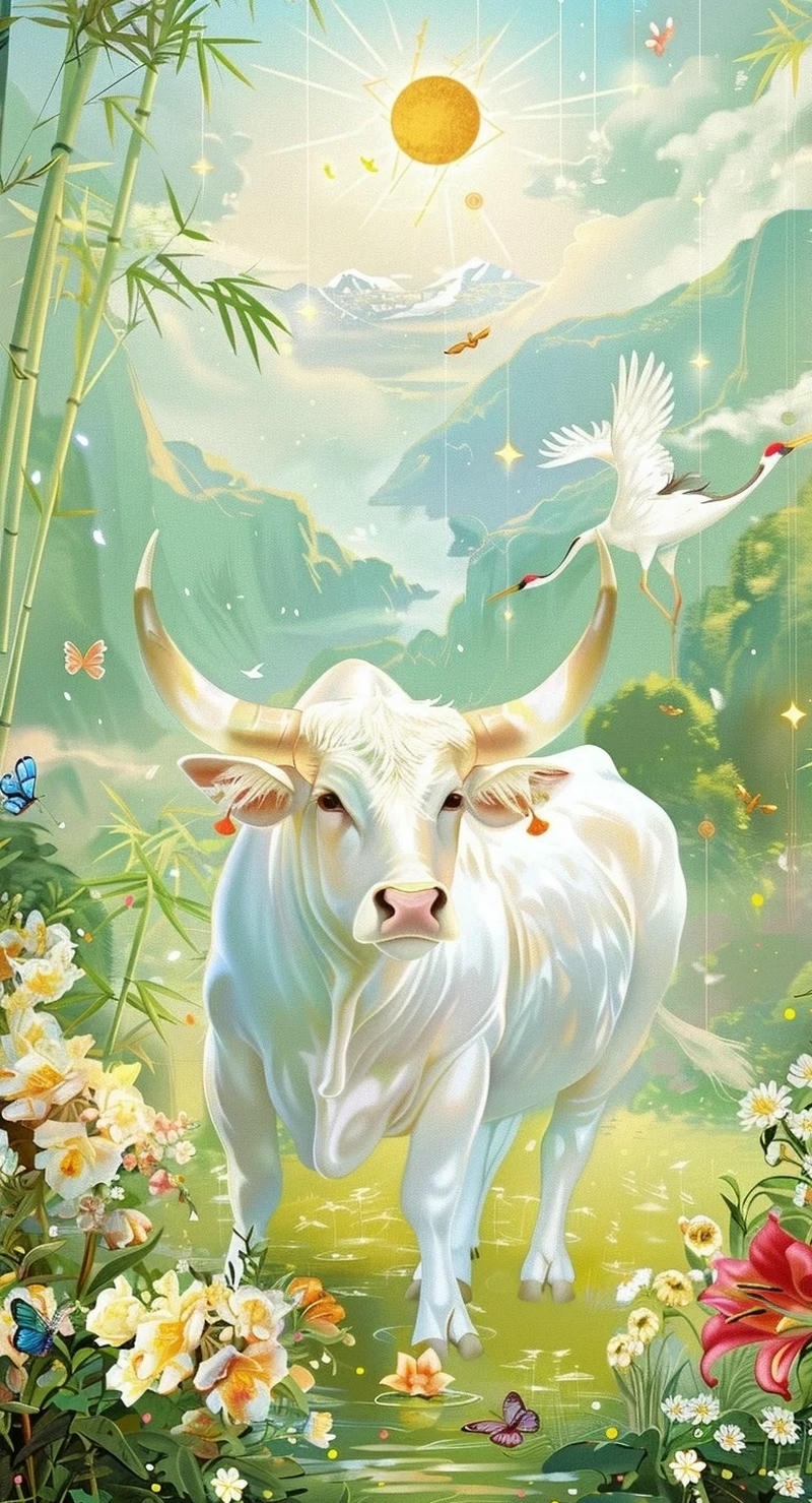 hình nền con trâu đẹp