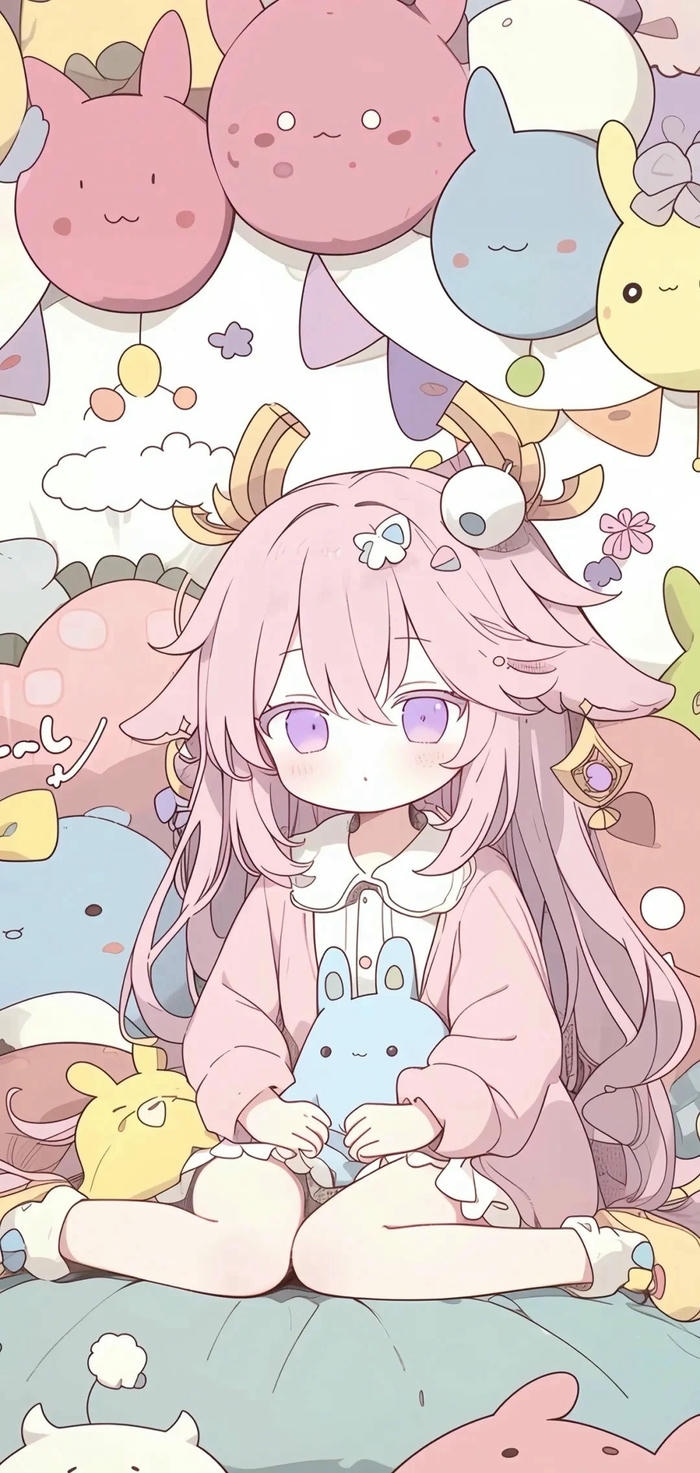 hình nền cute 3d