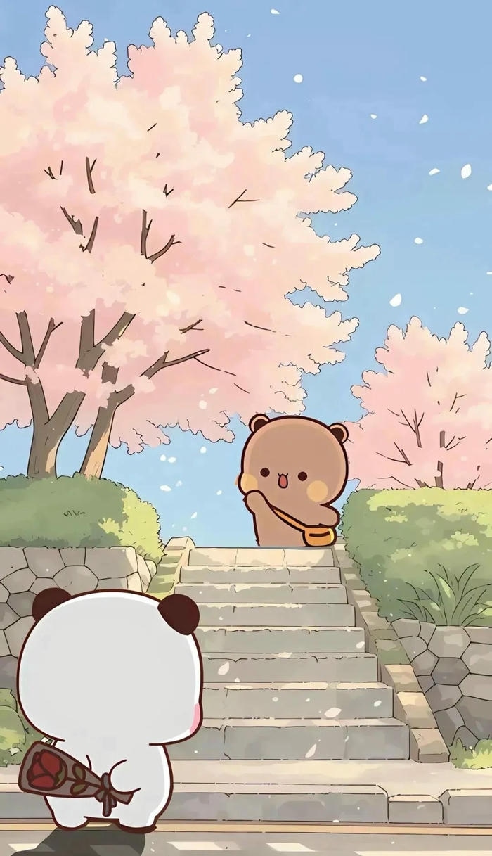 hình nền cute chú gấu
