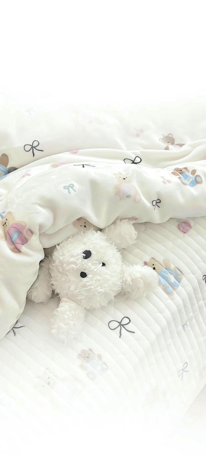 hình nền cute gấu bông