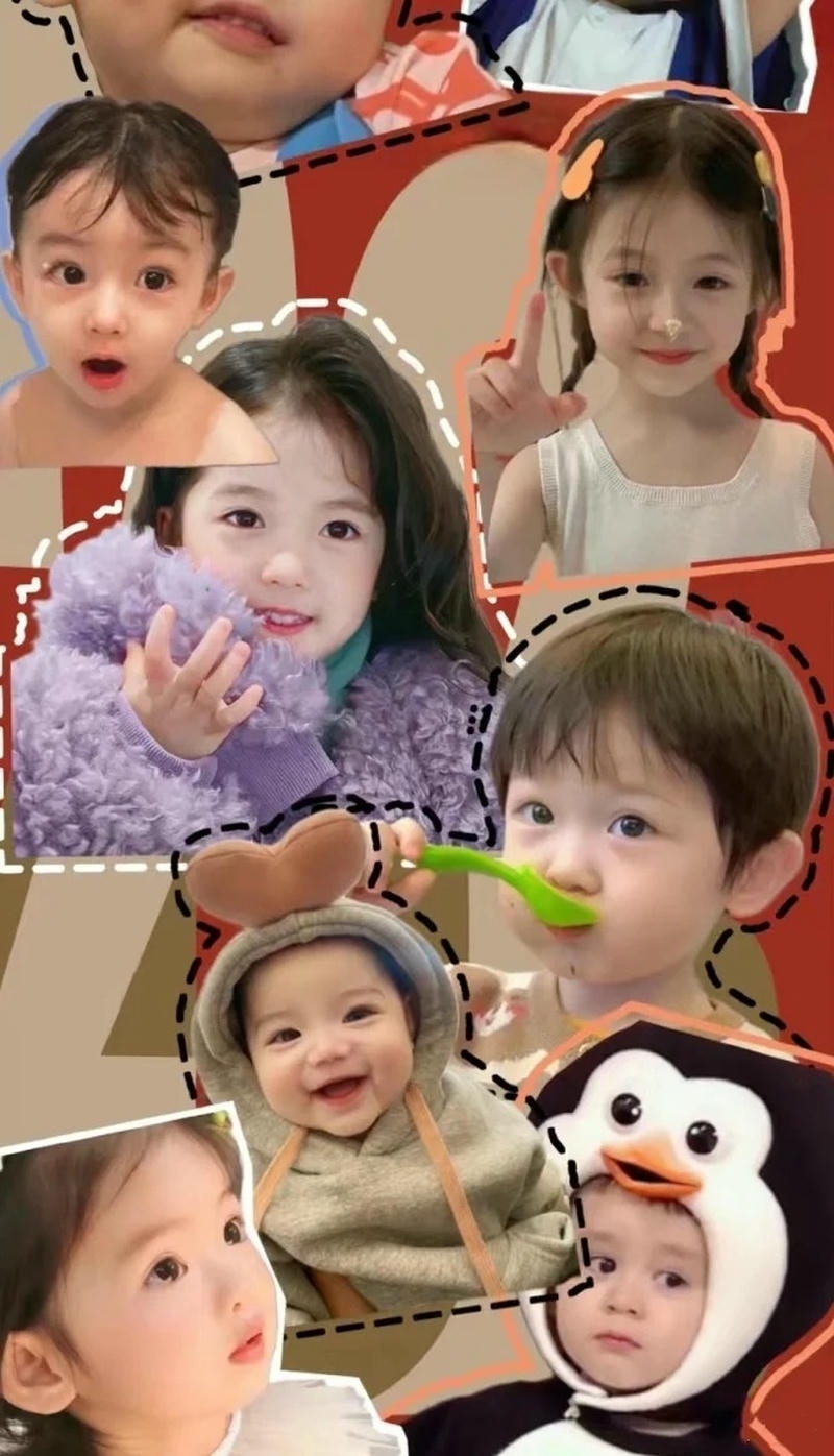 hình nền em bé dễ thương cho iphon