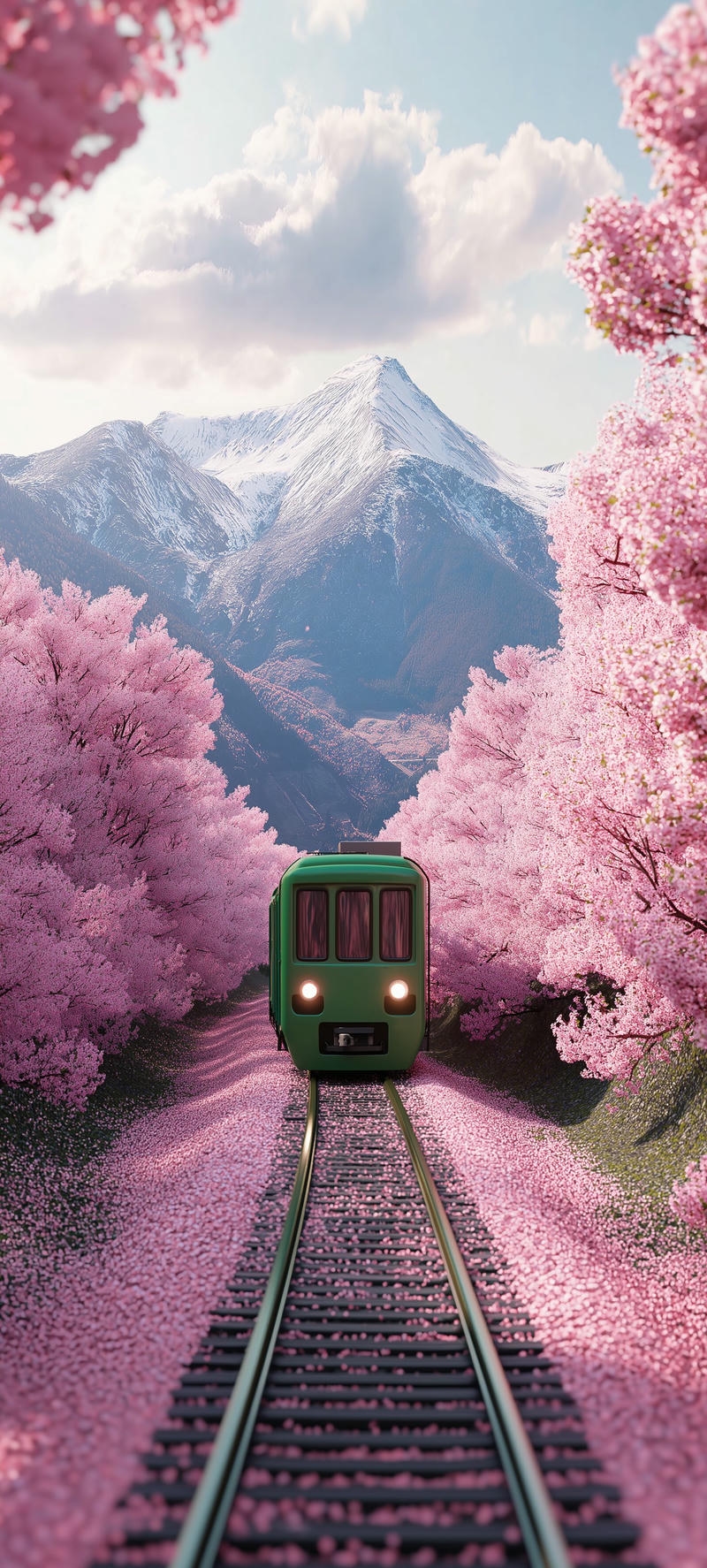 hình nền hoa anh đào 4k