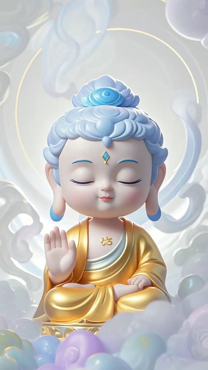 hình nền phật tổ chibi