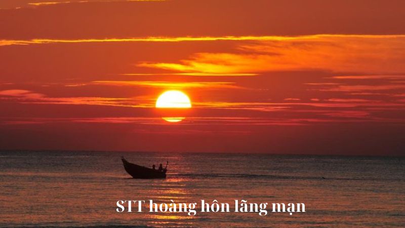 STT hoàng hôn lãng mạn