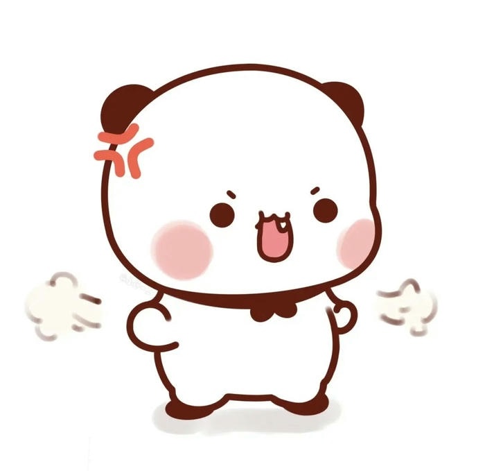 ảnh đại diện tức giận cực cute