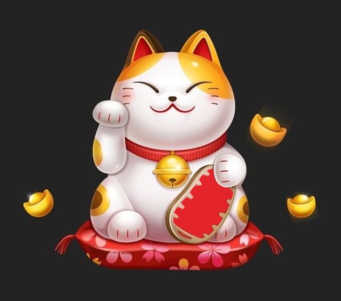 ảnh mèo thần tài
