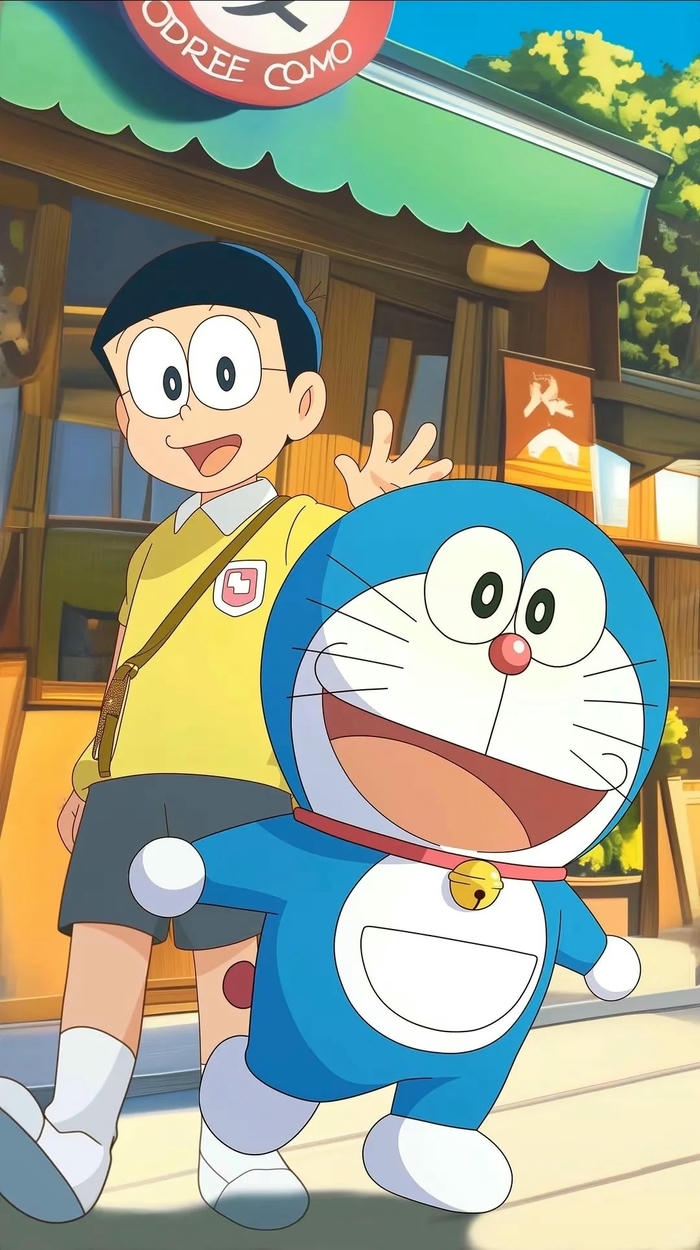 ảnh nền nobita 4k