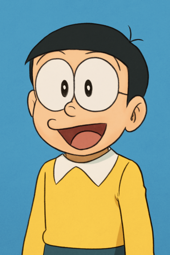 ảnh nền nobita cute