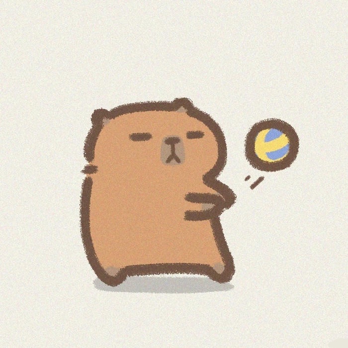 avatar bóng chuyền cực cute
