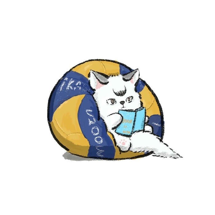 avatar bóng chuyền đáng yêu cực