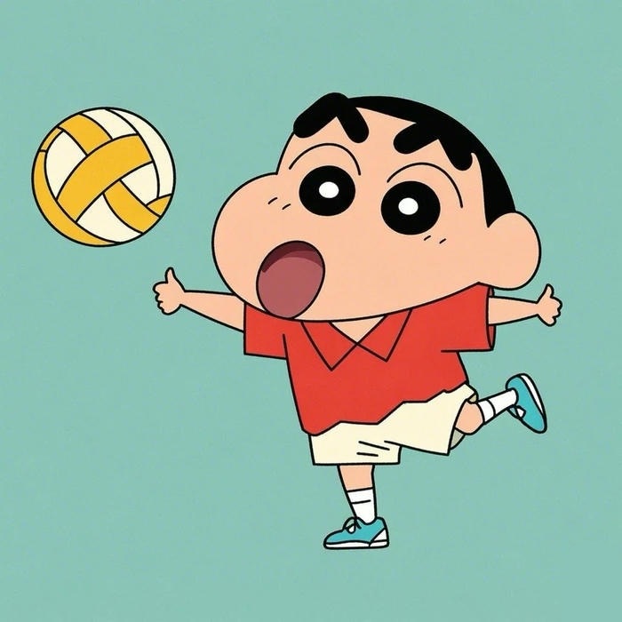 avatar bóng chuyền siêu cute