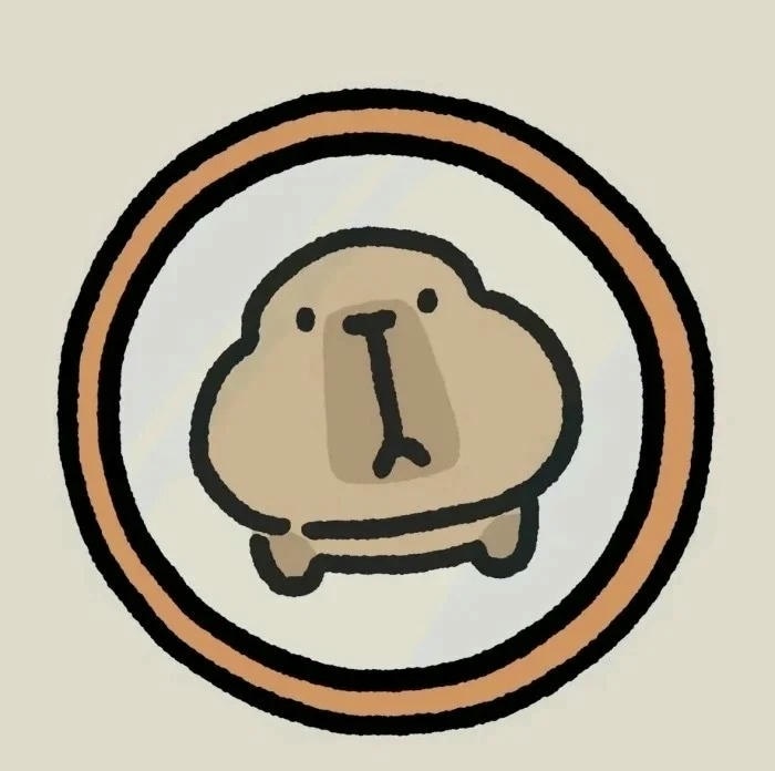 avatar capybara cực cute