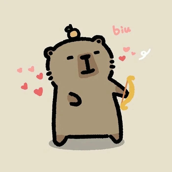 avatar capybara đáng yêu nhất