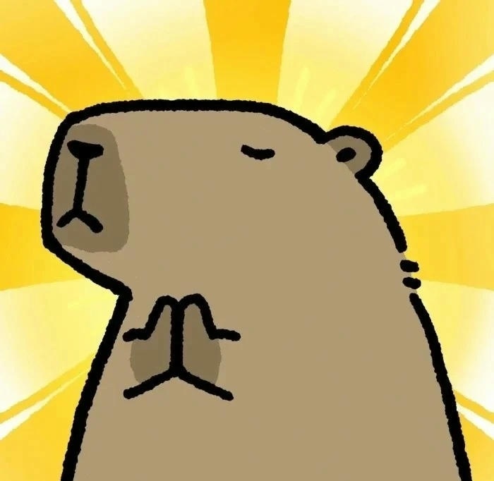 avatar capybara dễ thương