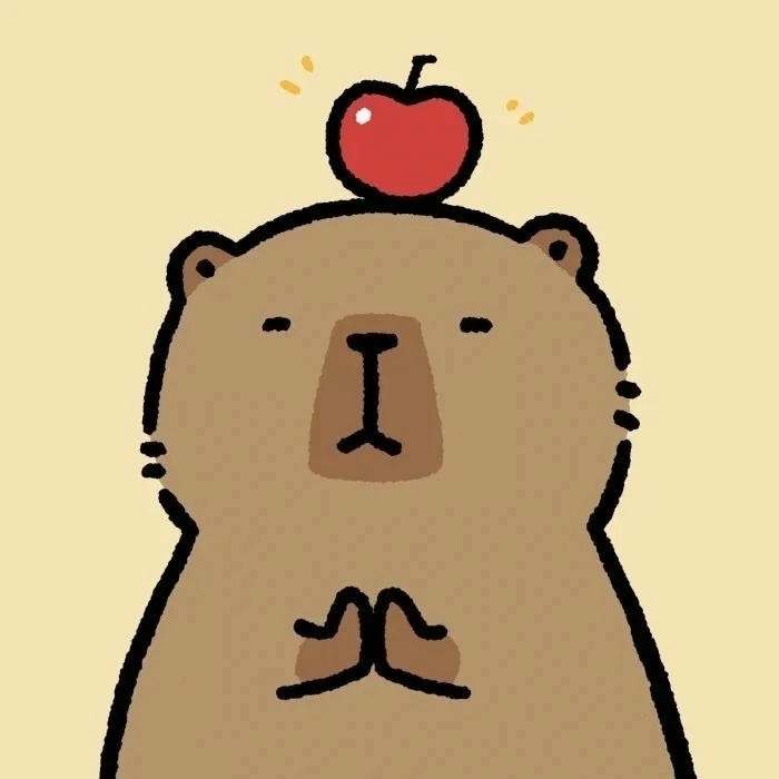 avatar capybara siêu đáng yêu