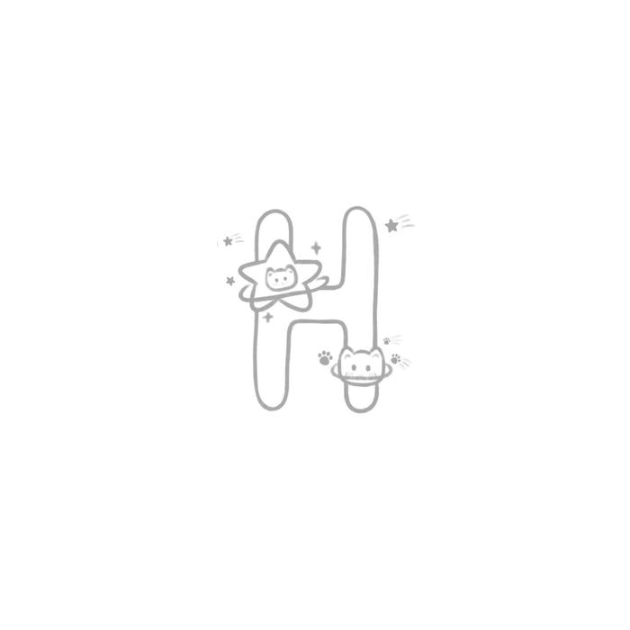 avatar chữ h cute