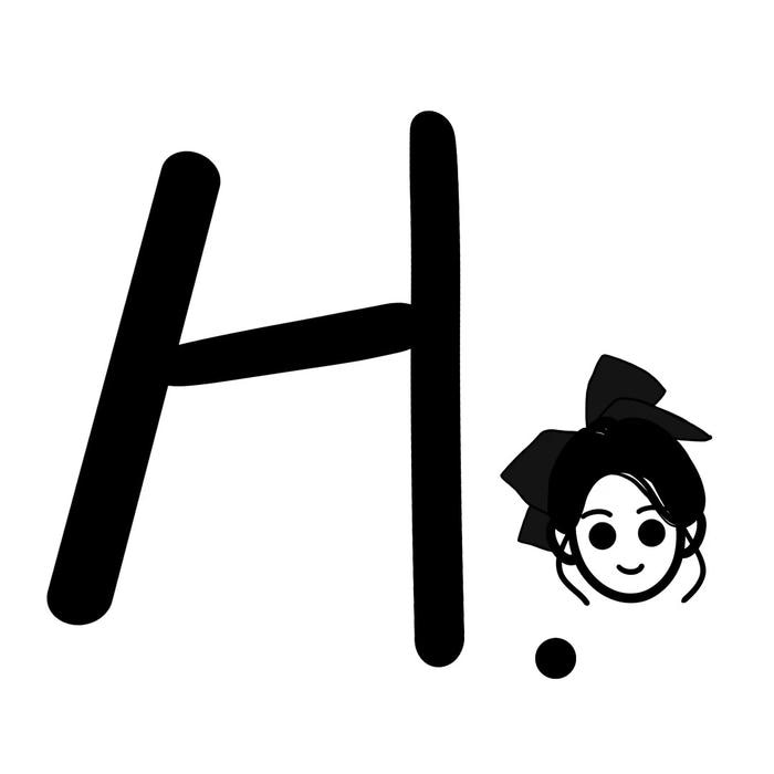 avatar chữ h cute cực