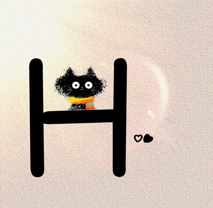 avatar chữ h cute nhất