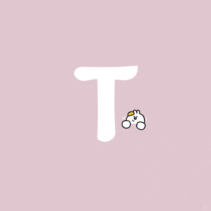 avatar chữ t cực cute