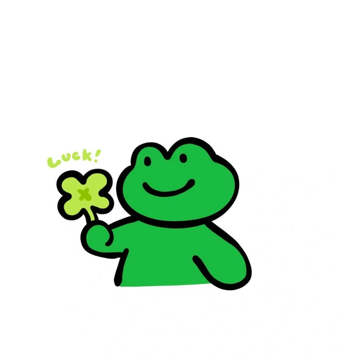avatar cỏ 4 lá cực cute