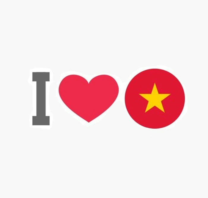 avatar cờ việt nam đáng yêu nhất