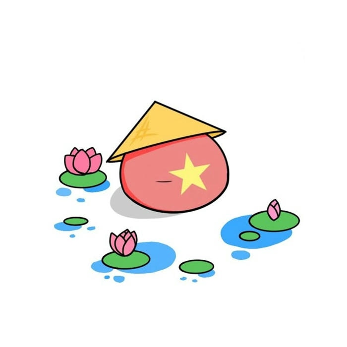 avatar cờ việt nam dễ thương nhất
