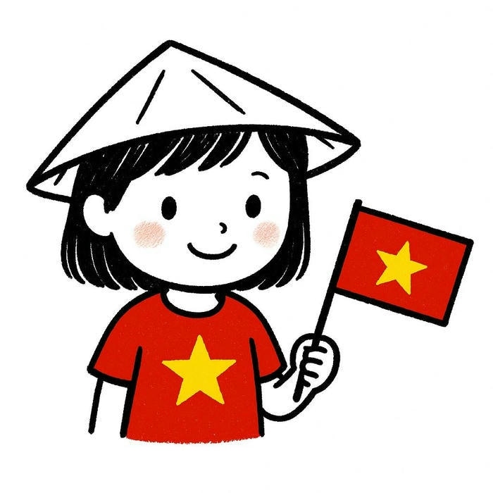 avatar cờ việt nam siêu cute