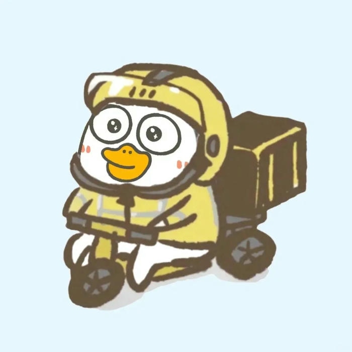avatar con vịt dễ thương