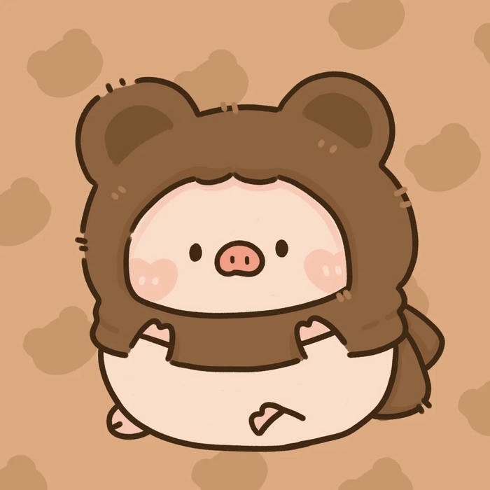 avatar heo siêu cute