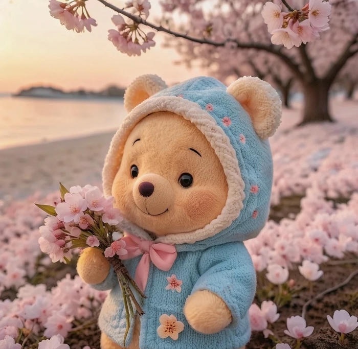 avatar hoa anh đào cực dễ thương