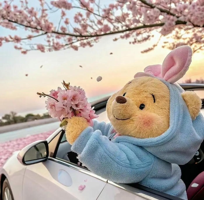 avatar hoa anh đào dễ thương
