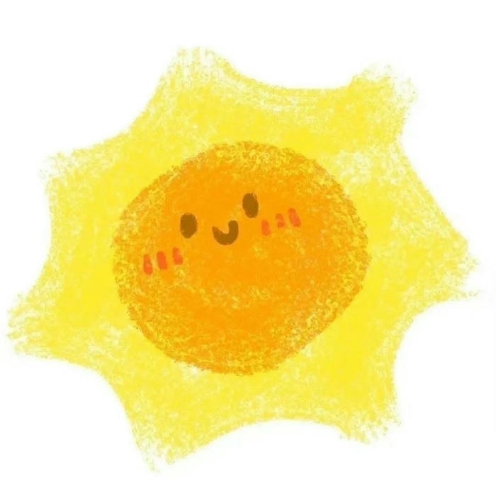 avatar mặt trời cute