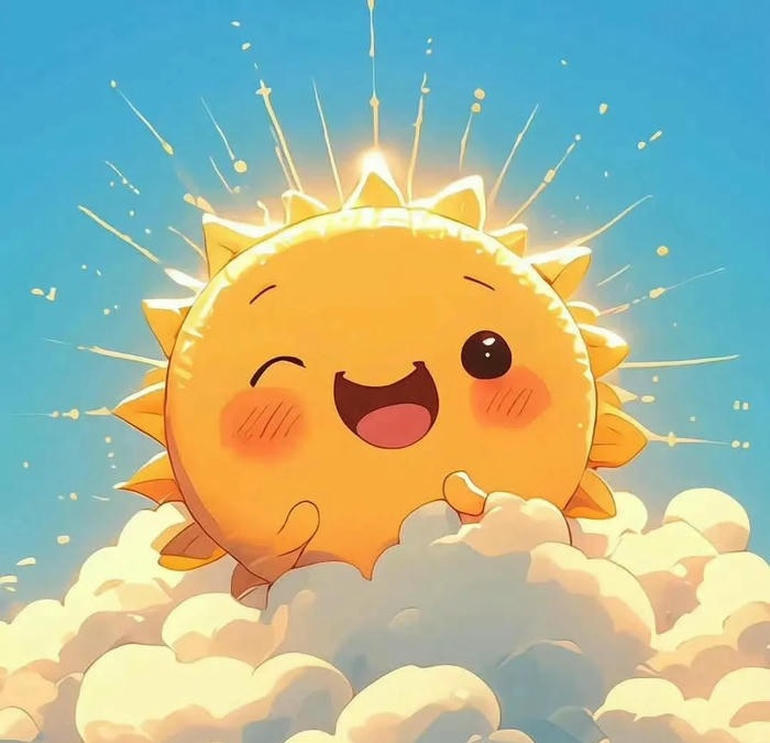 avatar mặt trời đáng yêu