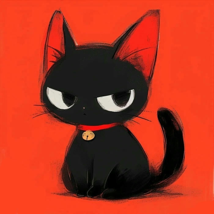 avatar màu đỏ cute cực