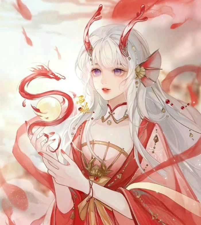 avatar màu đỏ dễ thương nhất