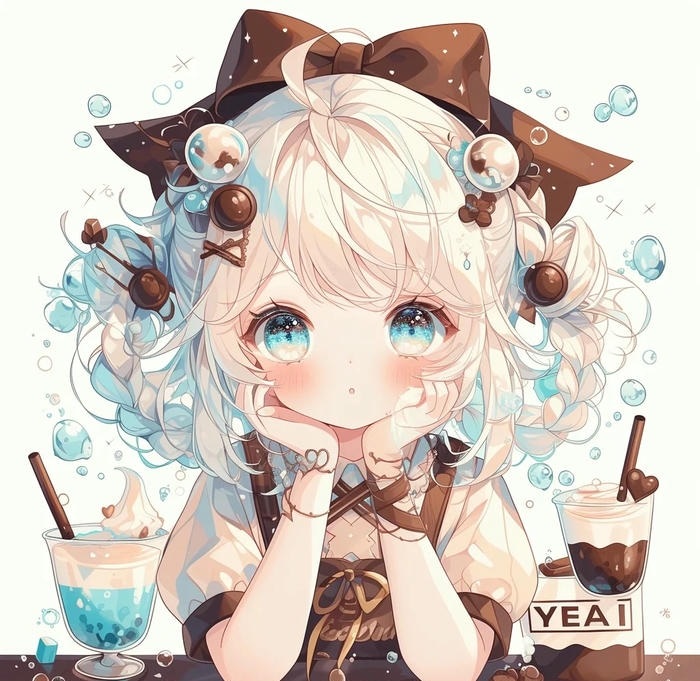 avatar màu nâu cực xinh