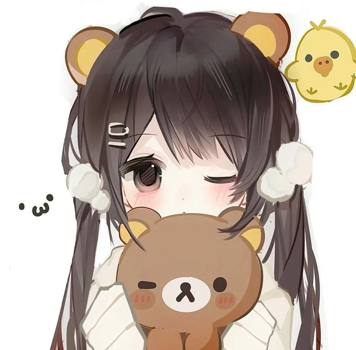 avatar màu nâu siêu đáng yêu