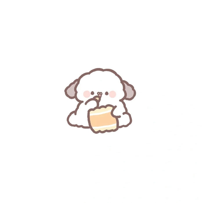 avatar màu trắng cute nhất
